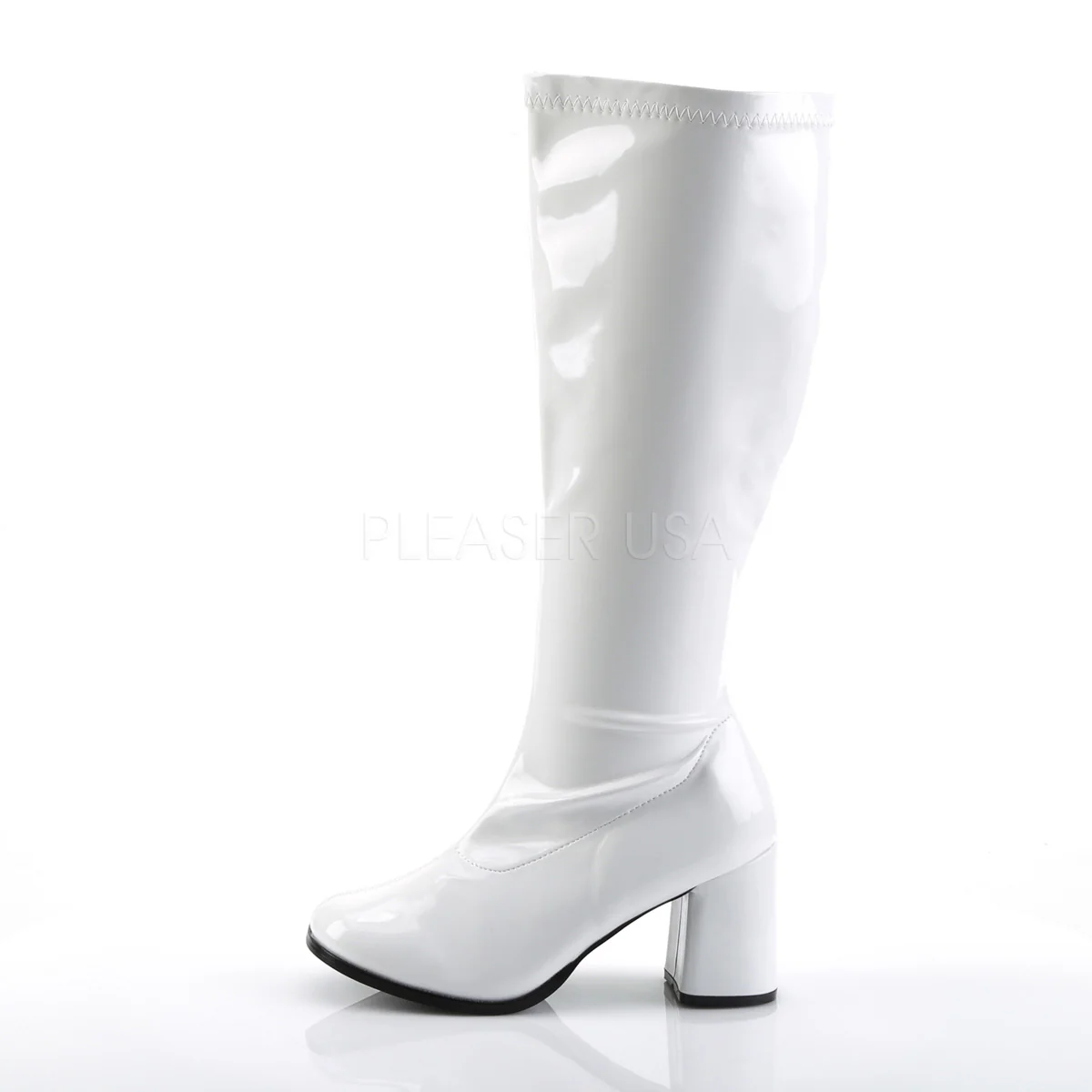 GOGO-300X  White Str Patent - Image 3