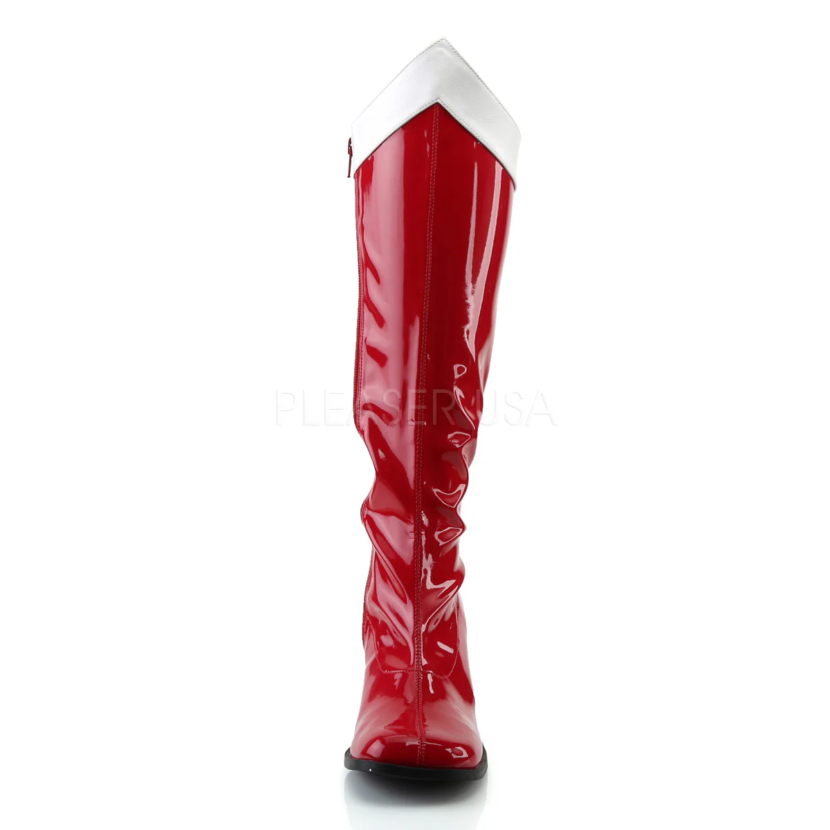 GOGO-306 Red-White Stretch Patent - Image 2