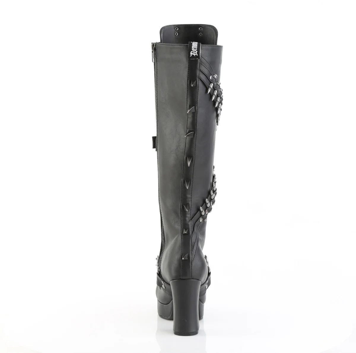 GOTHIKA-108 Black Vegan Leather - Image 4