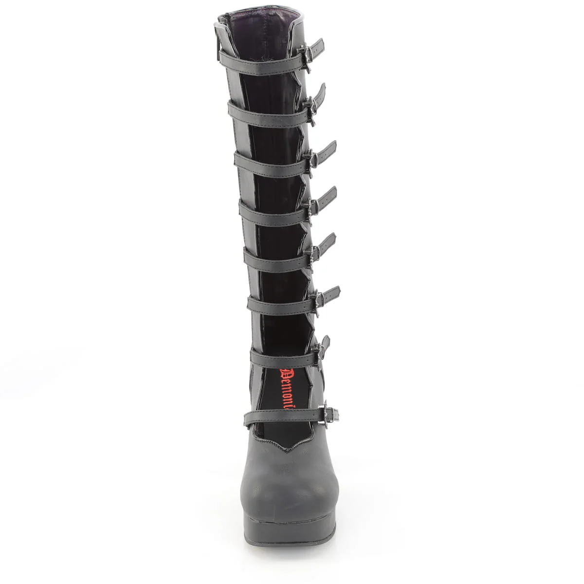 GOTHIKA-160  Black Vegan Leather - Image 2