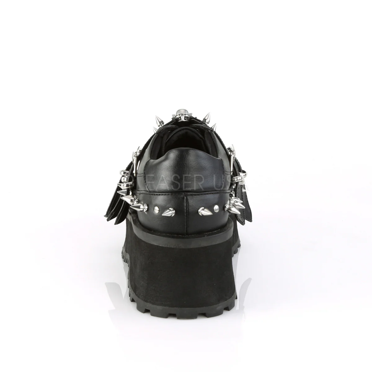 GRAVEDIGGER-03  Black Vegan Leather - Image 4