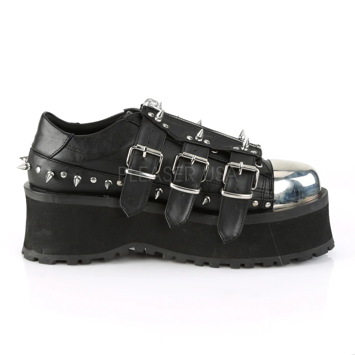 GRAVEDIGGER-03  Black Vegan Leather - Image 5