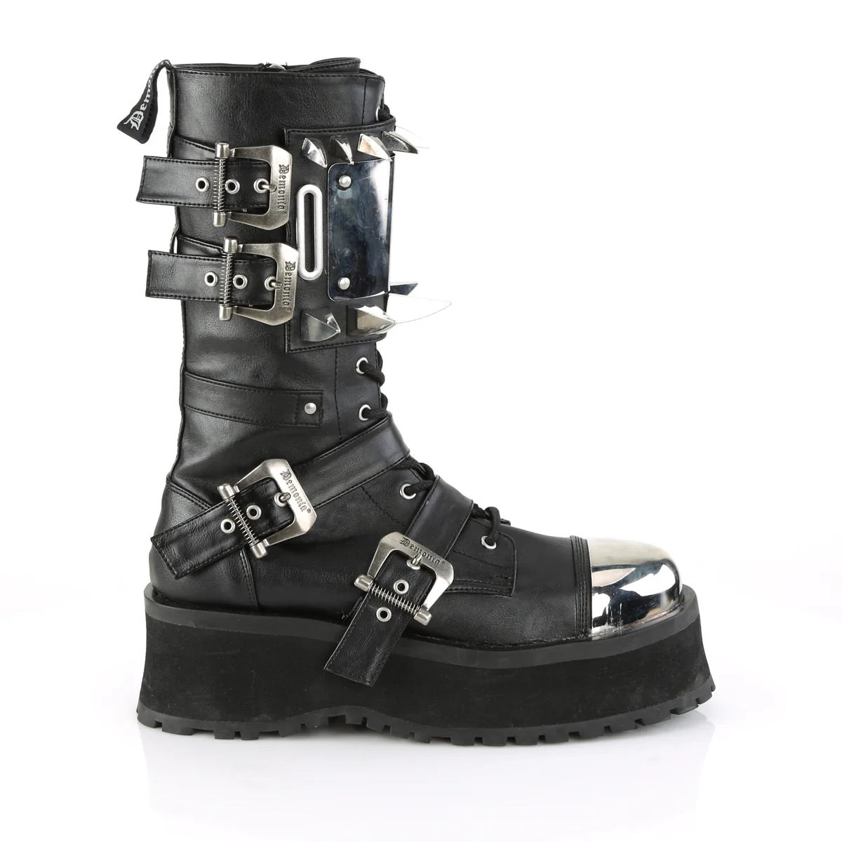 GRAVEDIGGER-250  Black Vegan Leather - Image 5