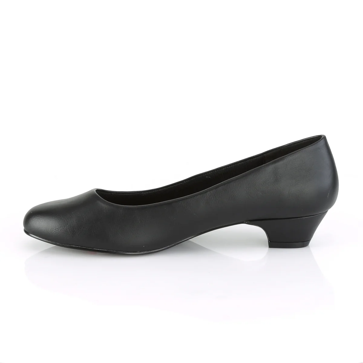 GWEN-01  Black Faux Leather - Image 3