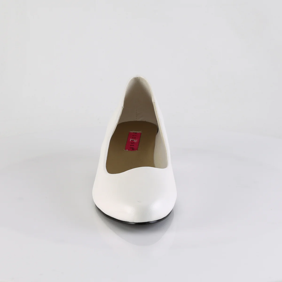 GWEN-01 White Faux Leather - Image 2