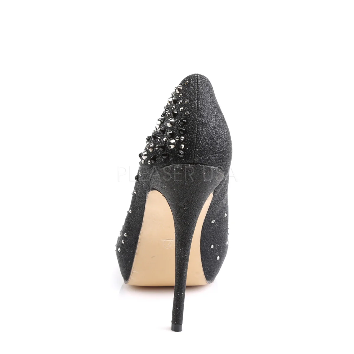 HEIRESS-22R  Black Shimmering Fabric - Image 4