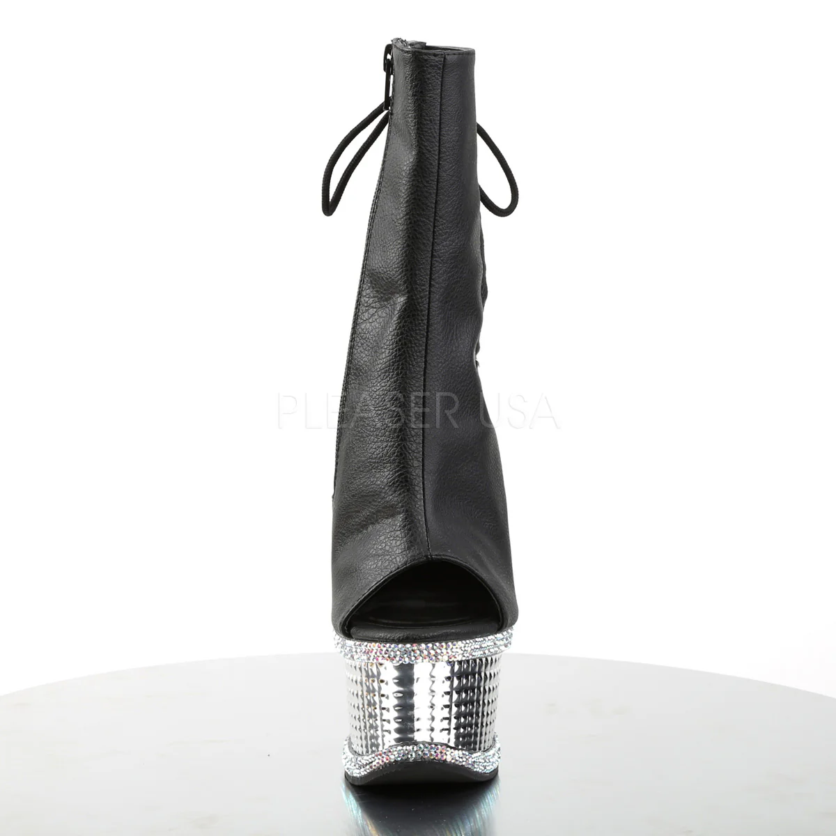 ILLUSION-1018RS PU Black Silver Chrome - Image 2