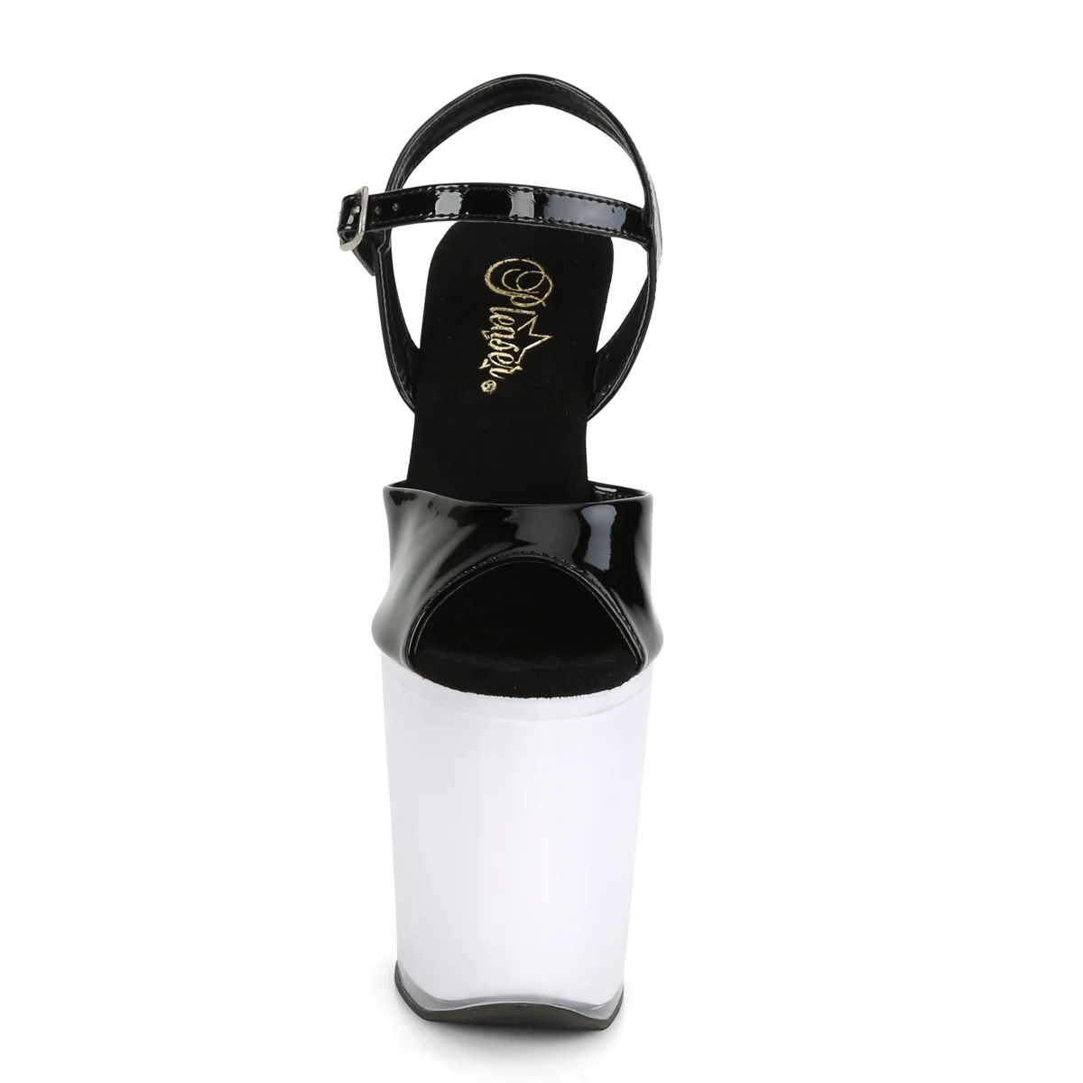 ILLUMINATOR-809  Black Patent/White Glow - Image 2