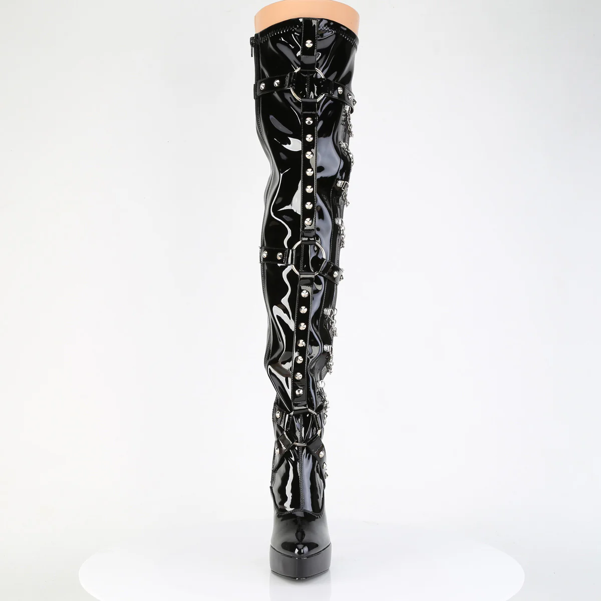 INDULGE-3026 Black Patent - Image 2