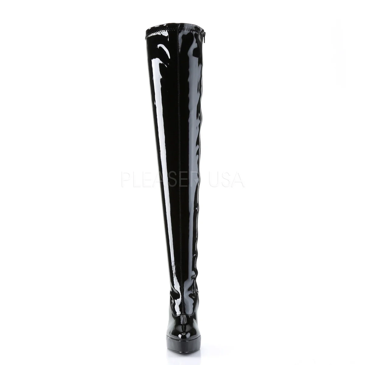 INDULGE-3063  Black Str Patent - Image 2