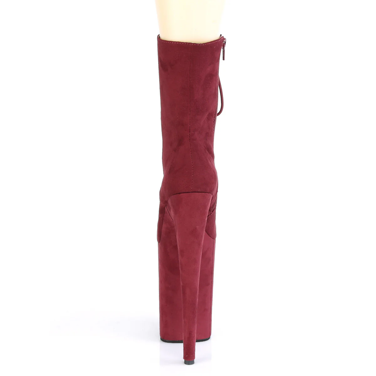 INFINITY-1020FS Burgundy Faux Suede/Burgundy Faux Suede - Image 4