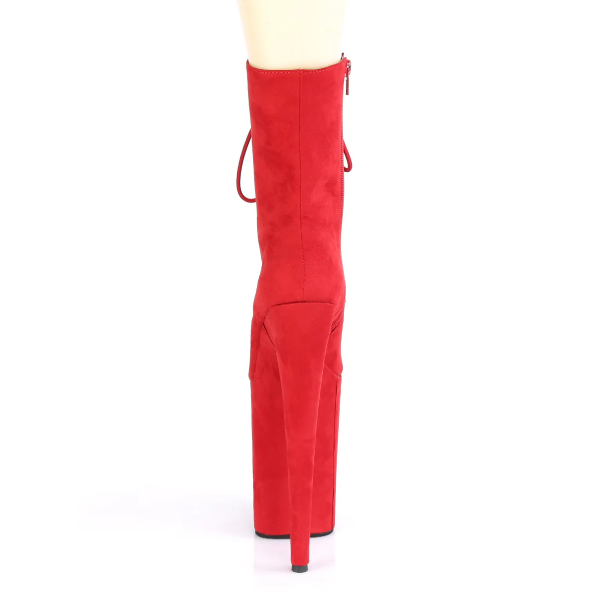 INFINITY-1020FS  Red Faux Suede/Red Faux Suede - Image 4