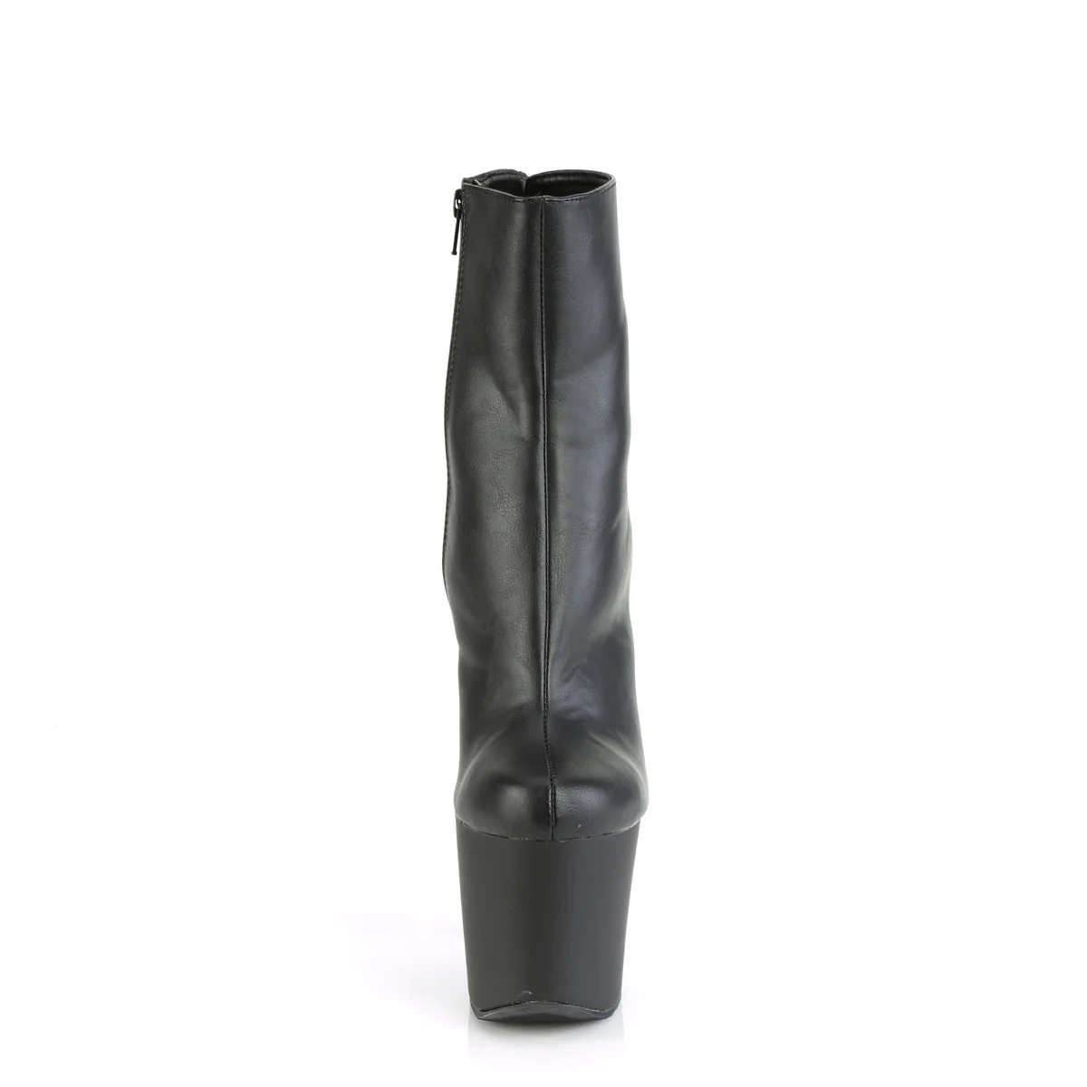 IRONGRIP-1042  Black Faux Leather/Black Matte-Silver Brushed - Image 2