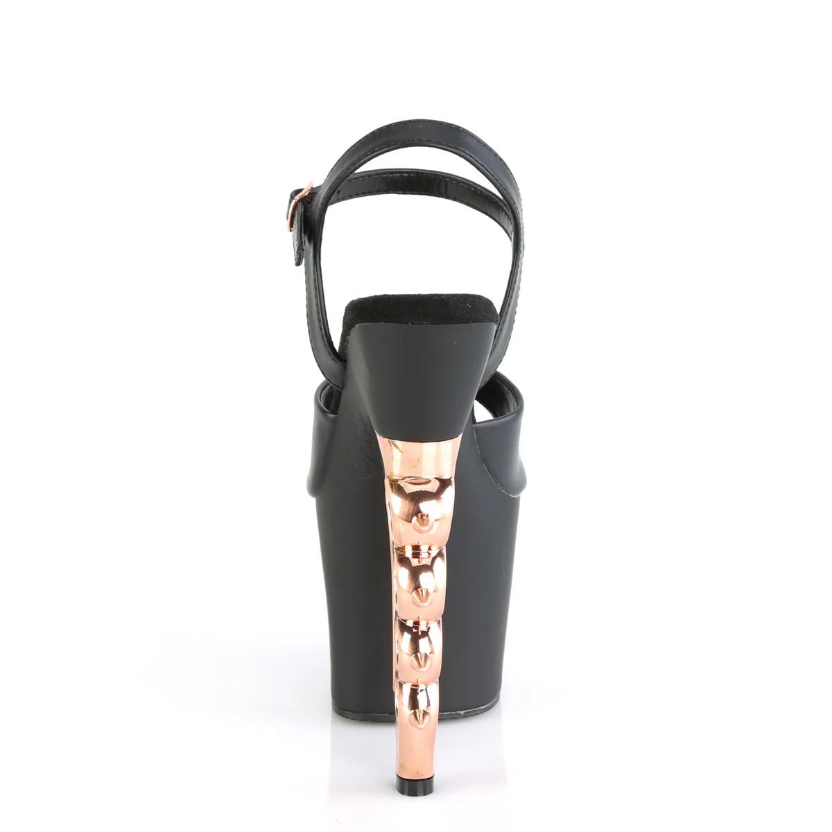 IRONGRIP-709  Black Faux Le./Black Matte-Copper Brushed - Image 4