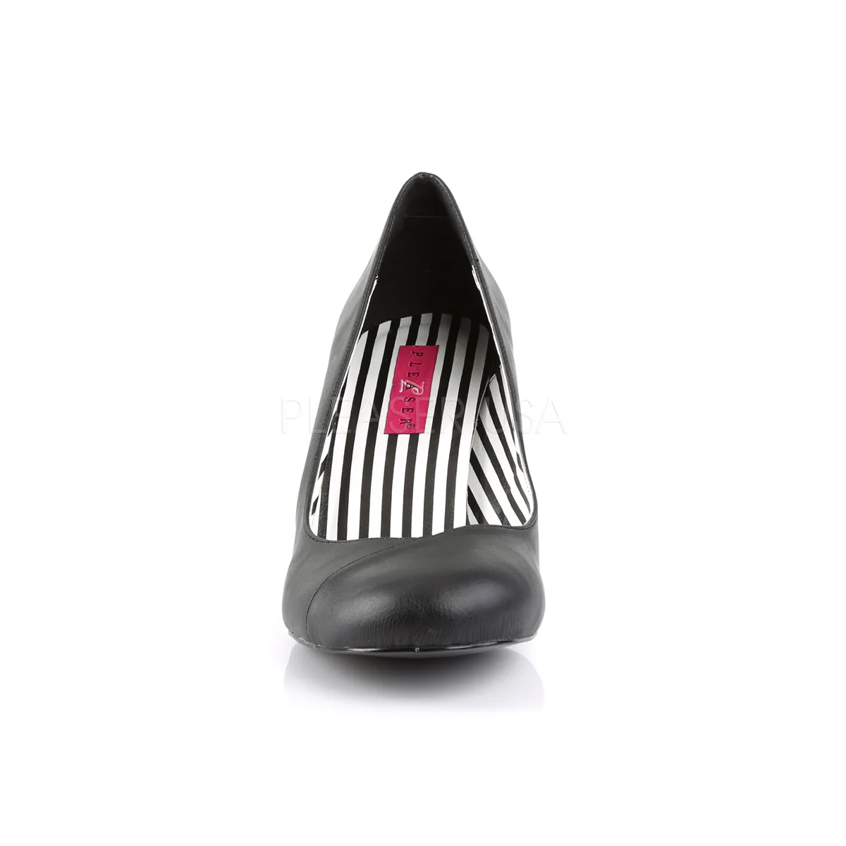 JENNA-01  Black Faux Leather - Image 2