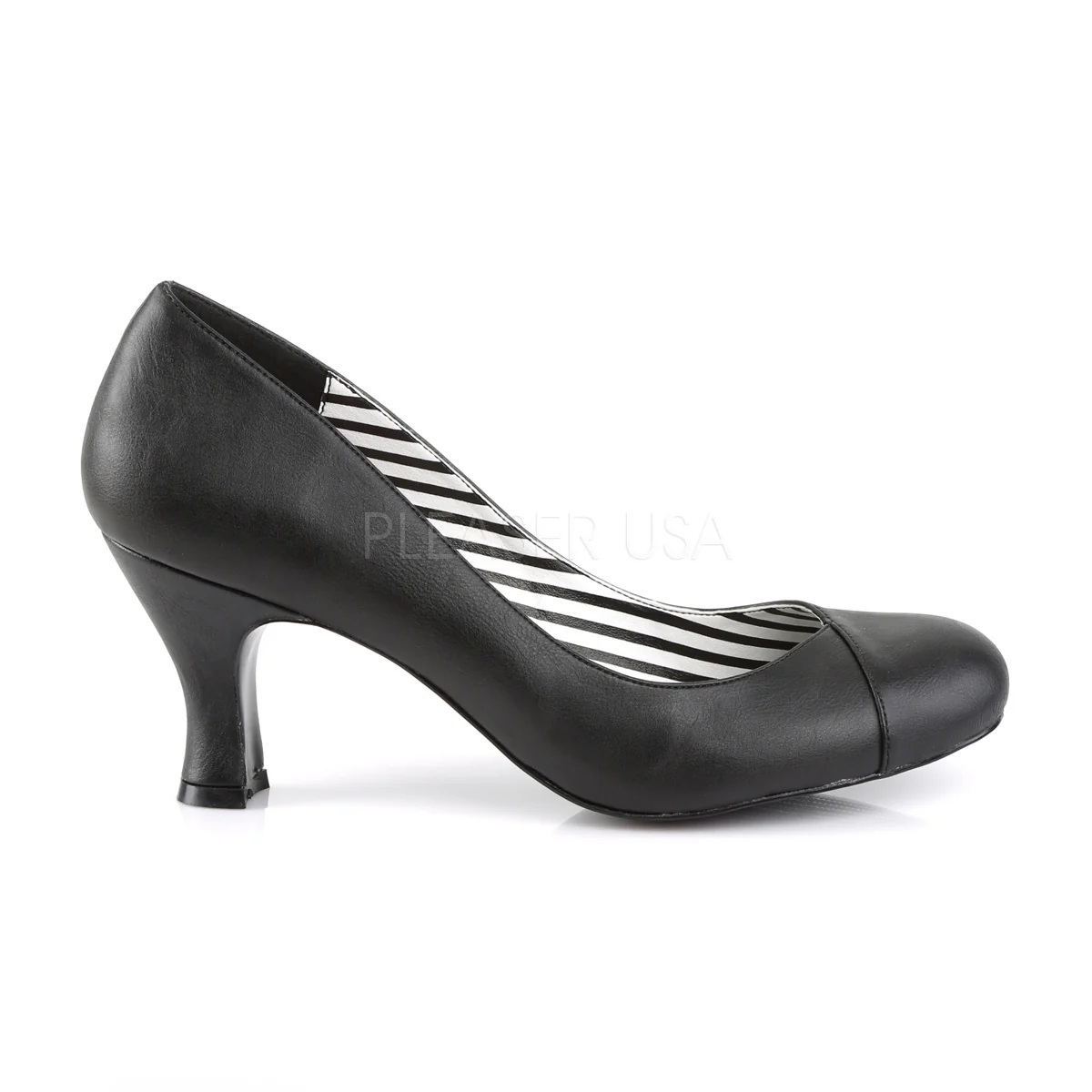 JENNA-01  Black Faux Leather - Image 5