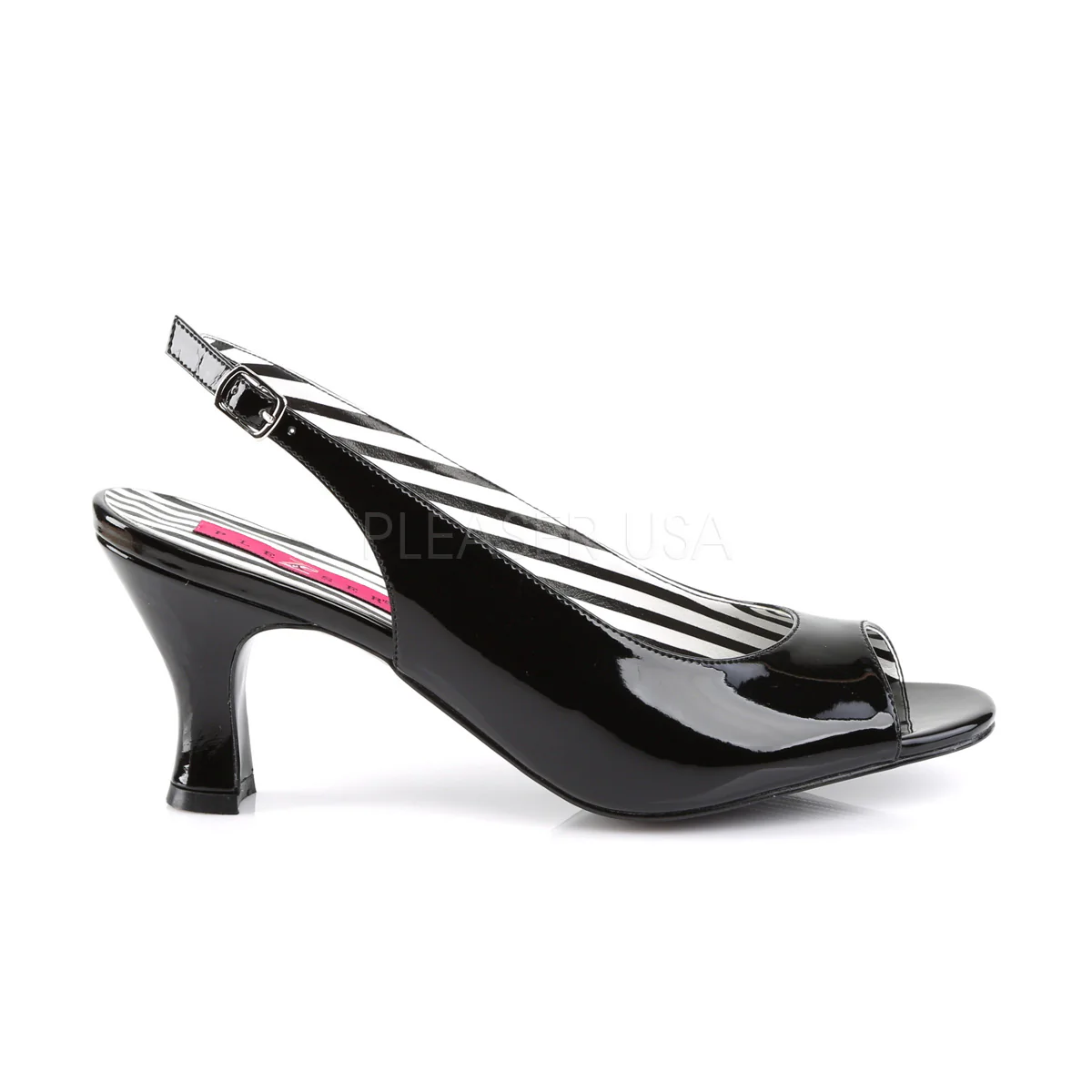 JENNA-02  Black Patent - Image 5