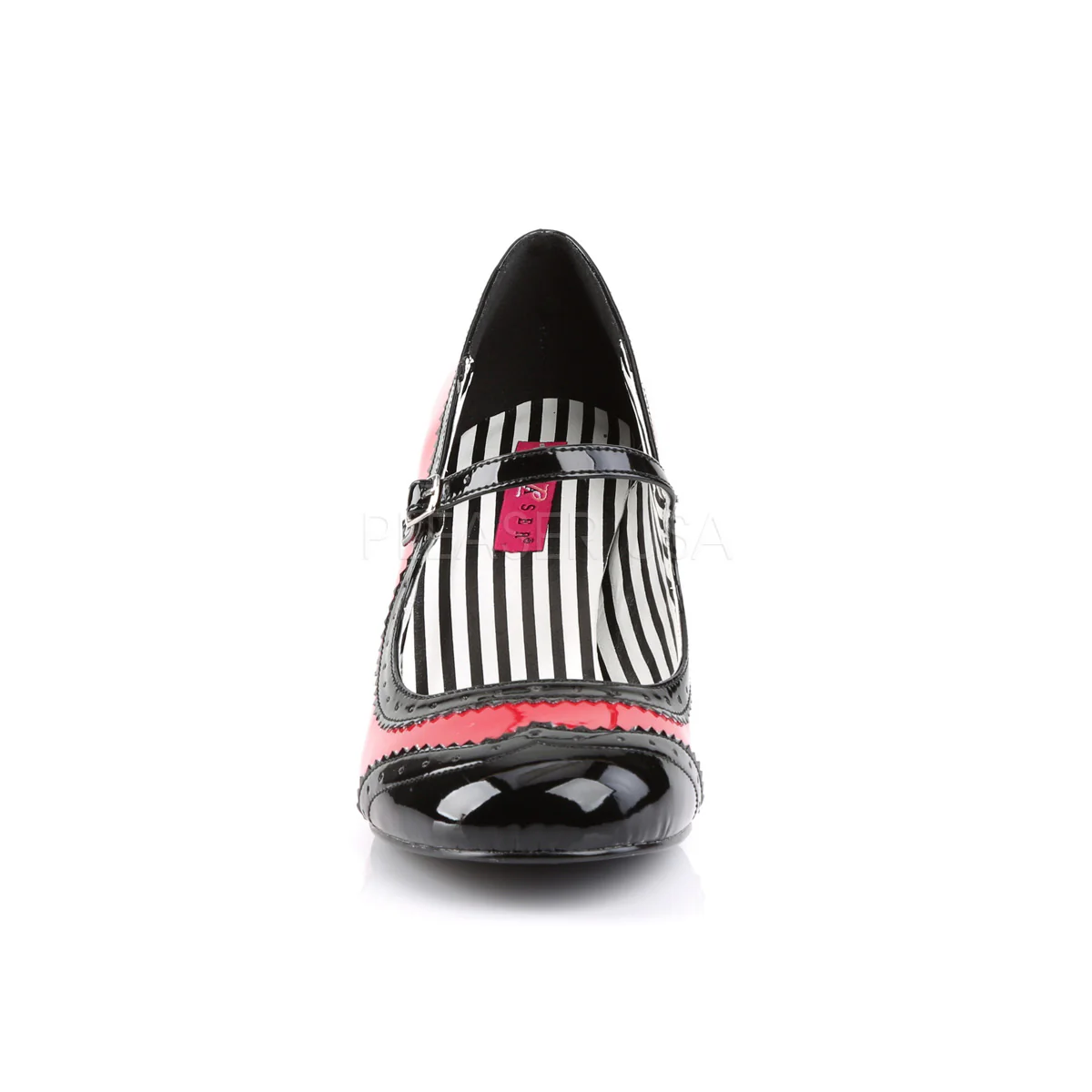 JENNA-06  Red-Black Patent - Image 2