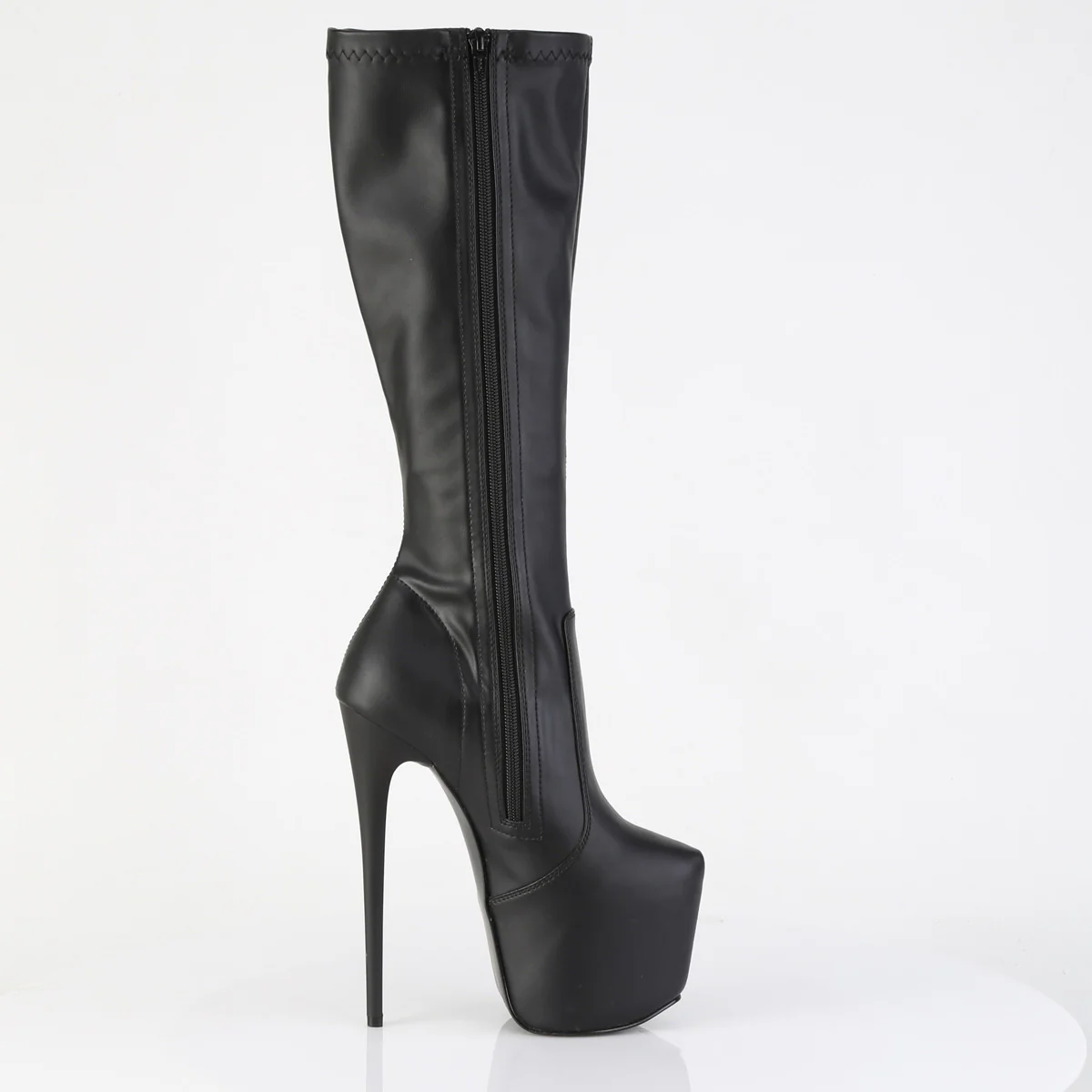 JUBILANT-2000 Black Stretch Faux Leather - Image 5