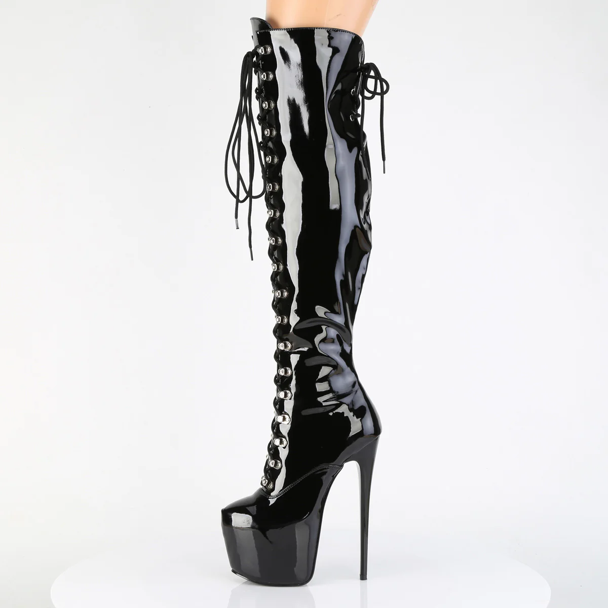 JUBILANT-3012 Black Stretch Patent - Image 3