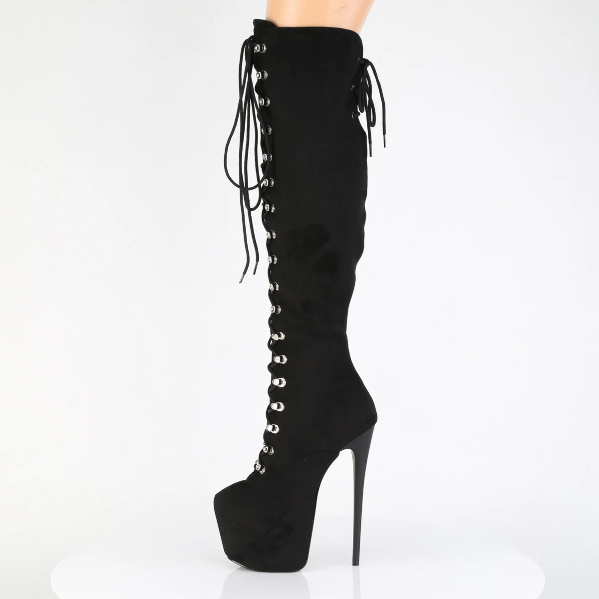 JUBILANT-3012FS  Black Faux Suede - Image 3