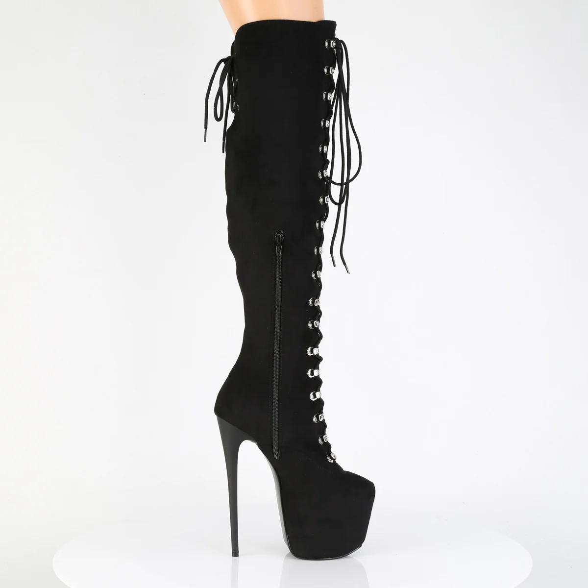 JUBILANT-3012FS  Black Faux Suede - Image 5