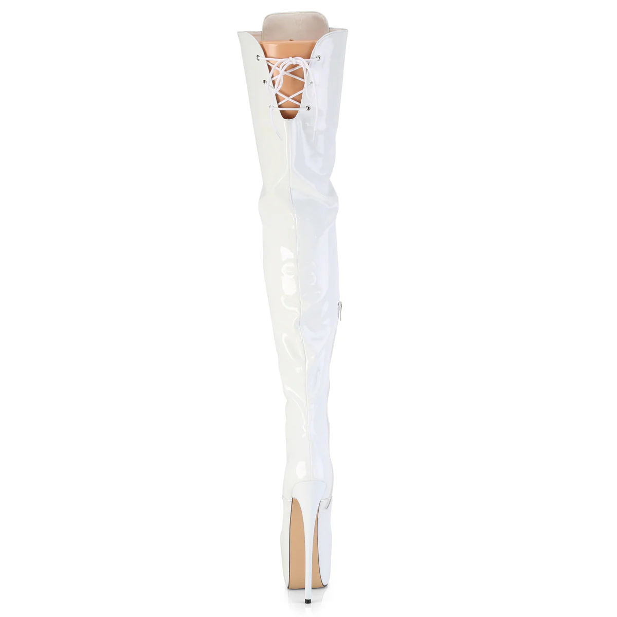 JUBILANT-4012  White Stretch Patent - Image 4