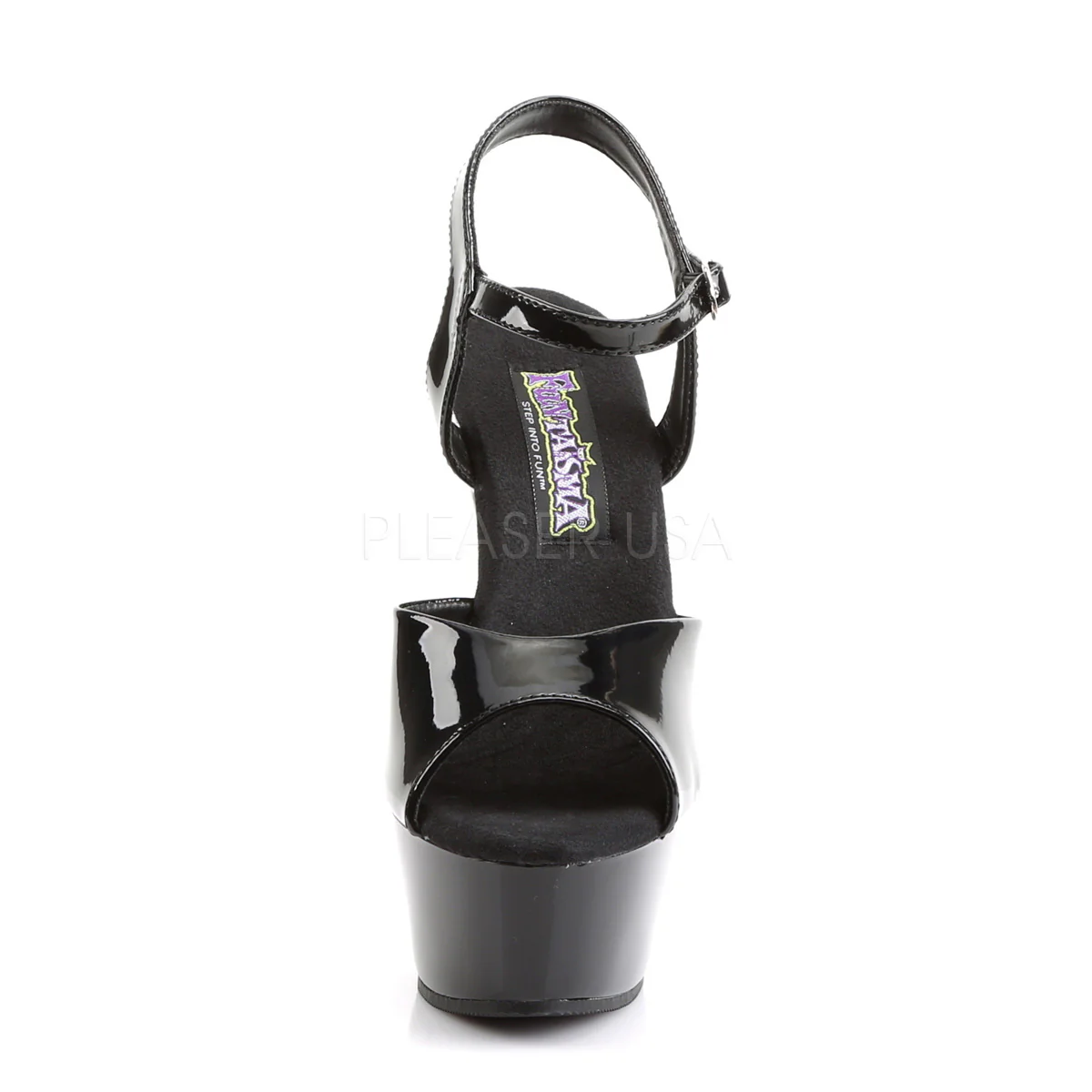 JULIET-209 Black Patent - Image 2