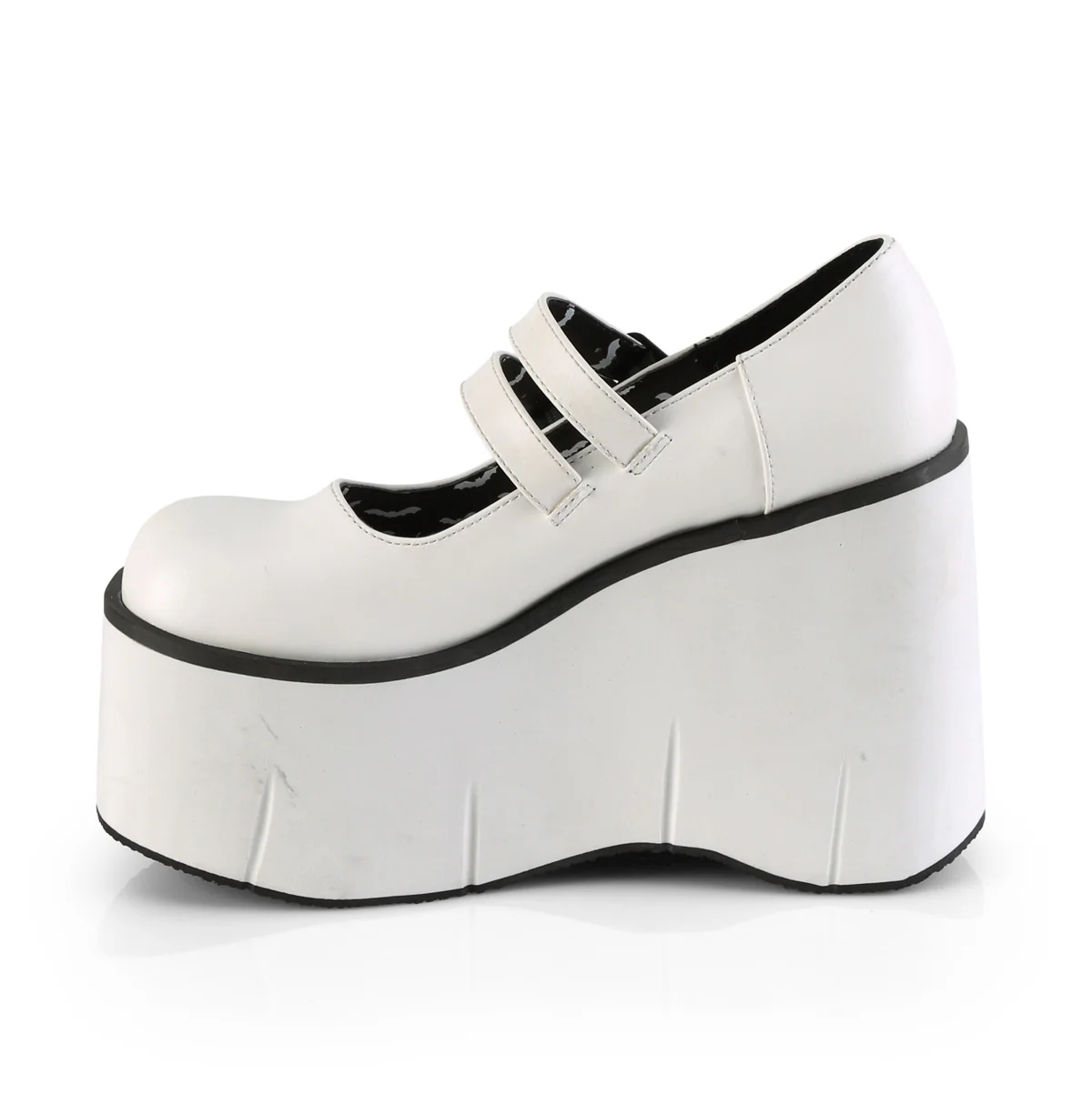 KERA-08 White Vegan Leather - Image 3