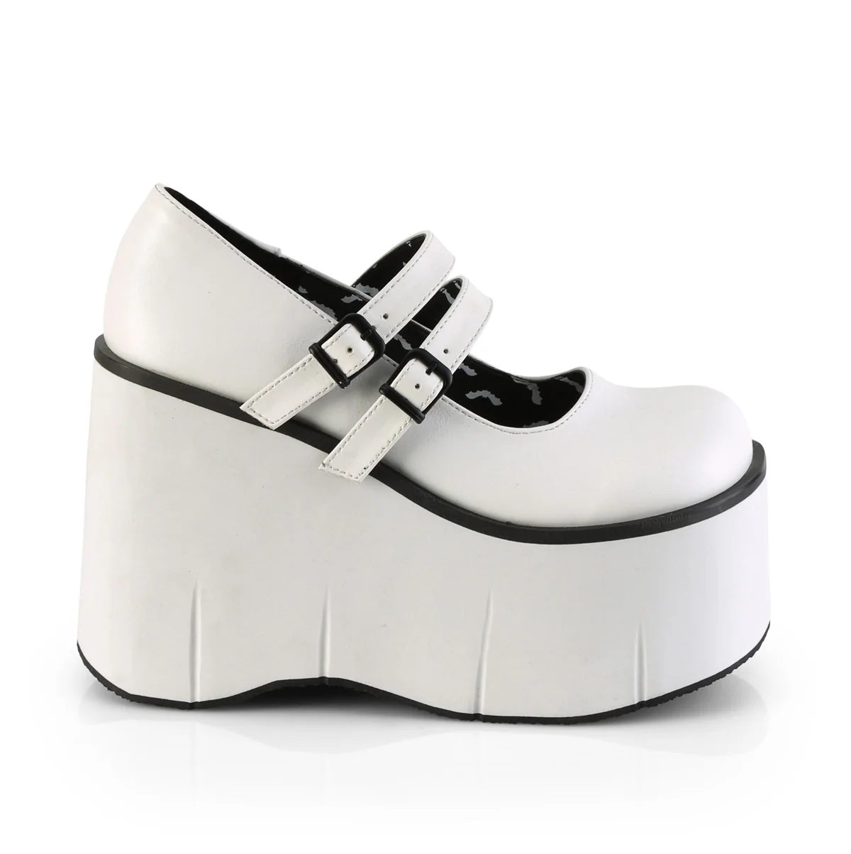 KERA-08 White Vegan Leather - Image 5