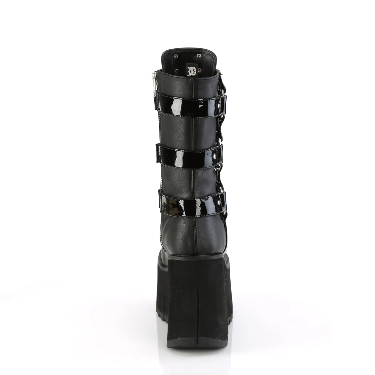 KERA-110  Black Vegan Leather-Patent - Image 4
