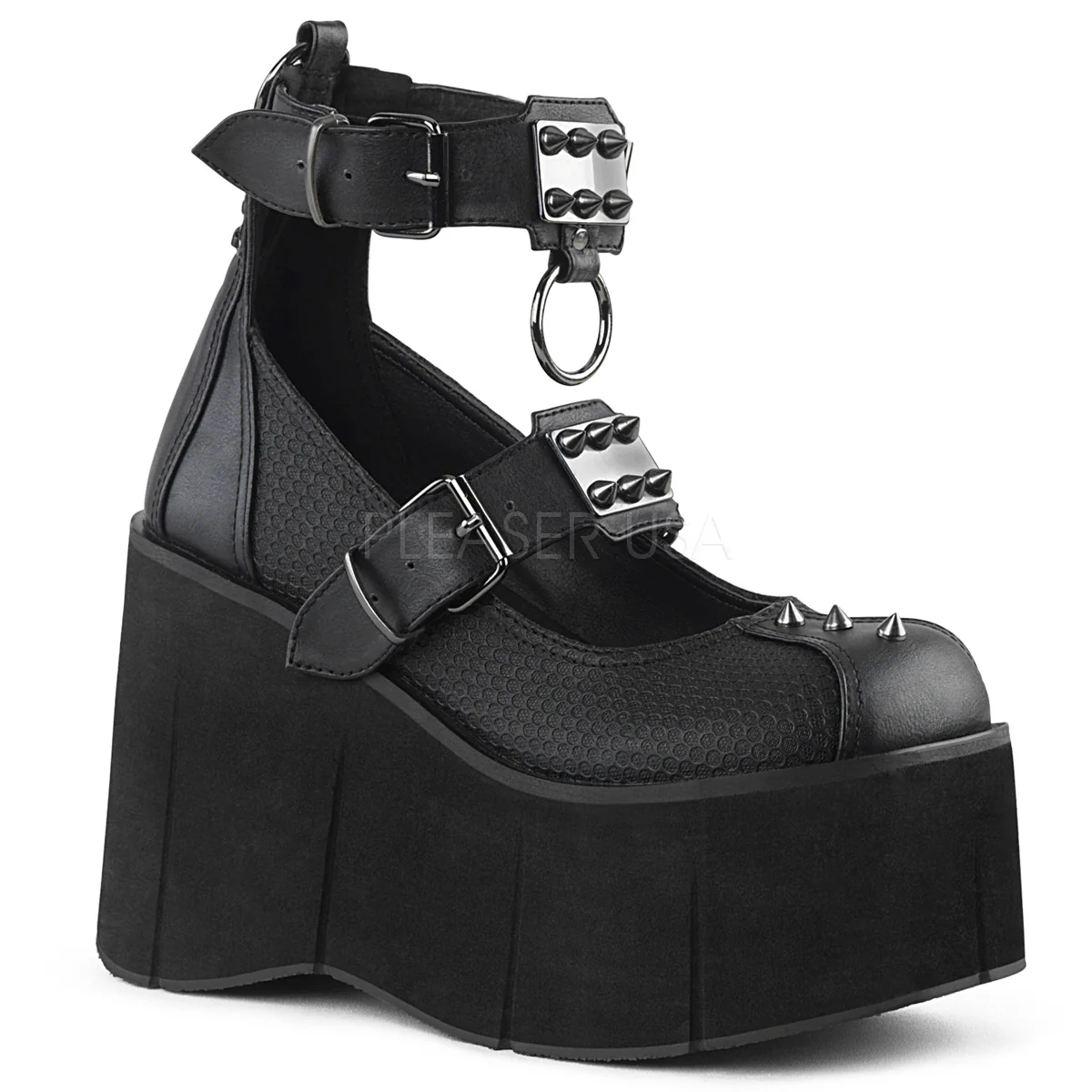 KERA-12 Black Vegan Leather