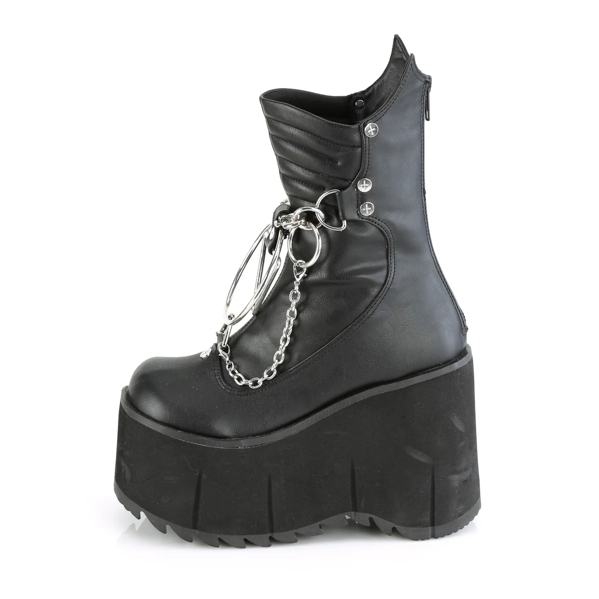 KERA-130 Black Vegan Leather - Image 3