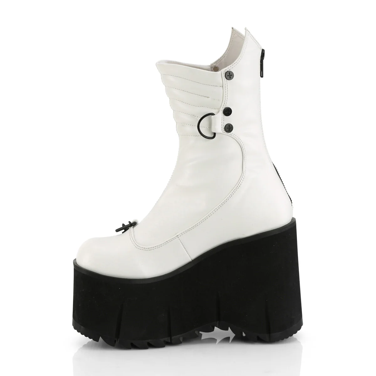 KERA-130 White Vegan Leather - Image 3