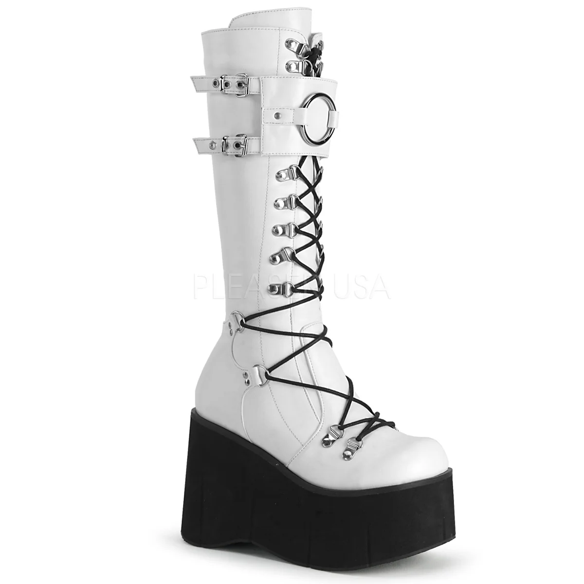 KERA-200 White Vegan Leather