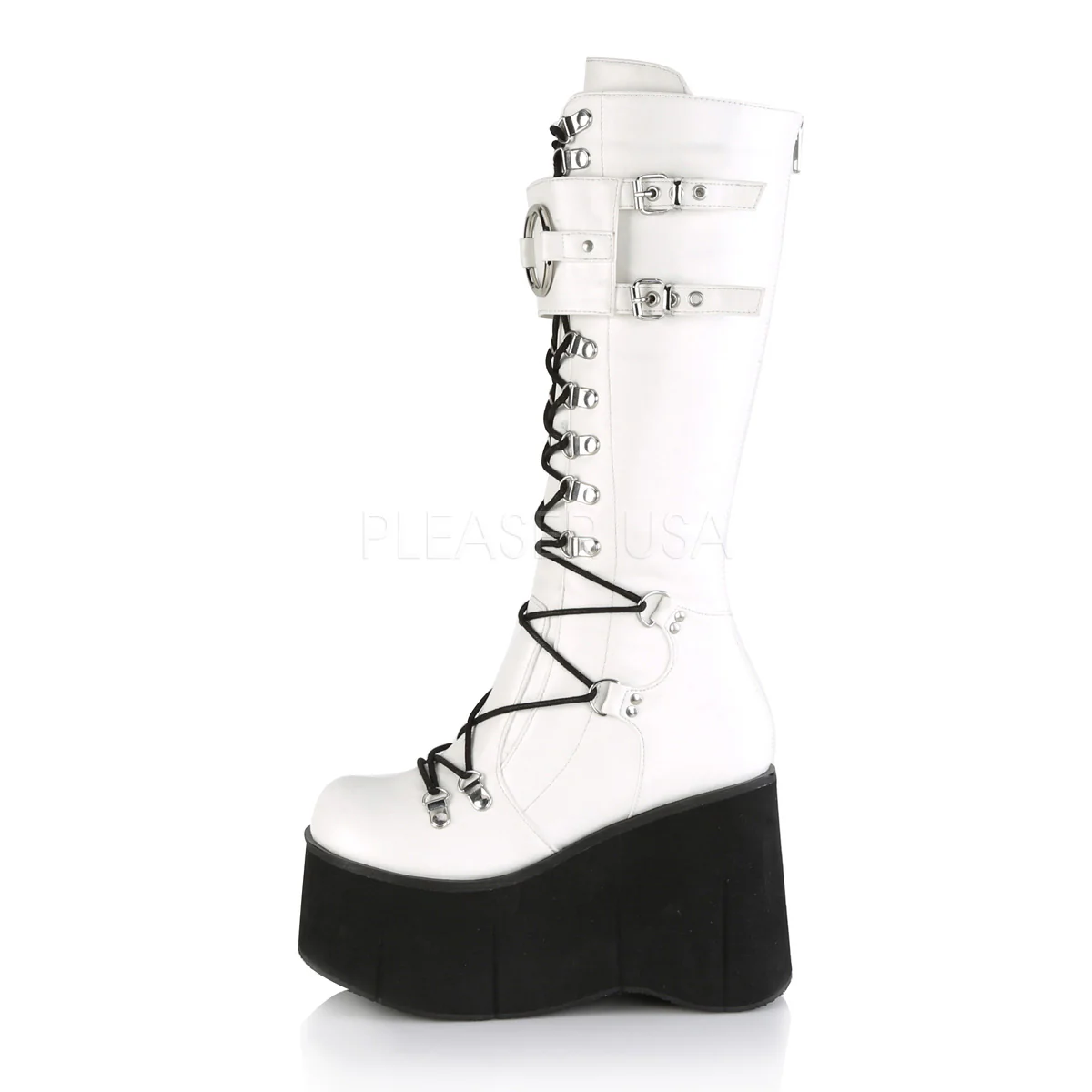 KERA-200 White Vegan Leather - Image 3