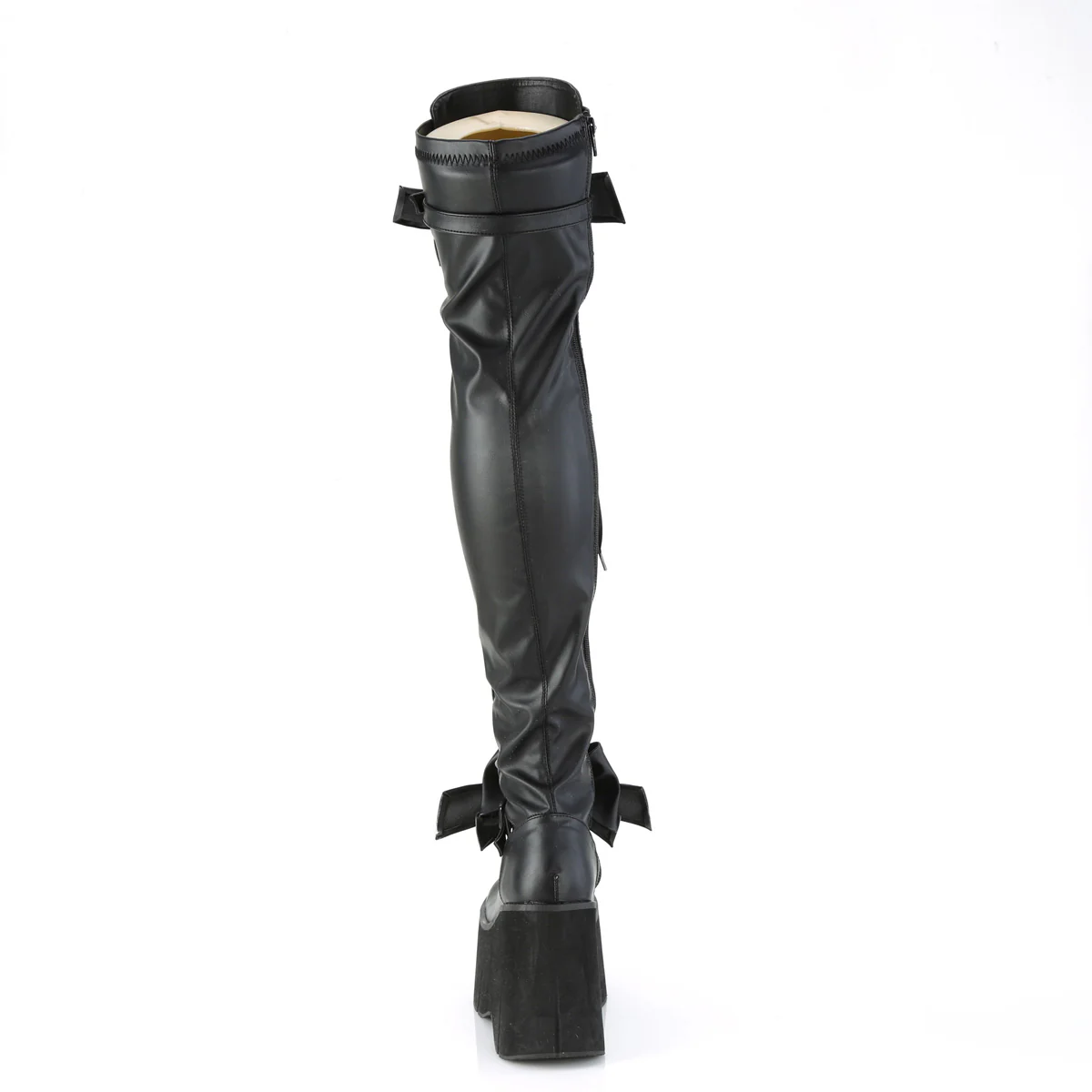 KERA-303 Black Stretch Vegan Leather - Image 4