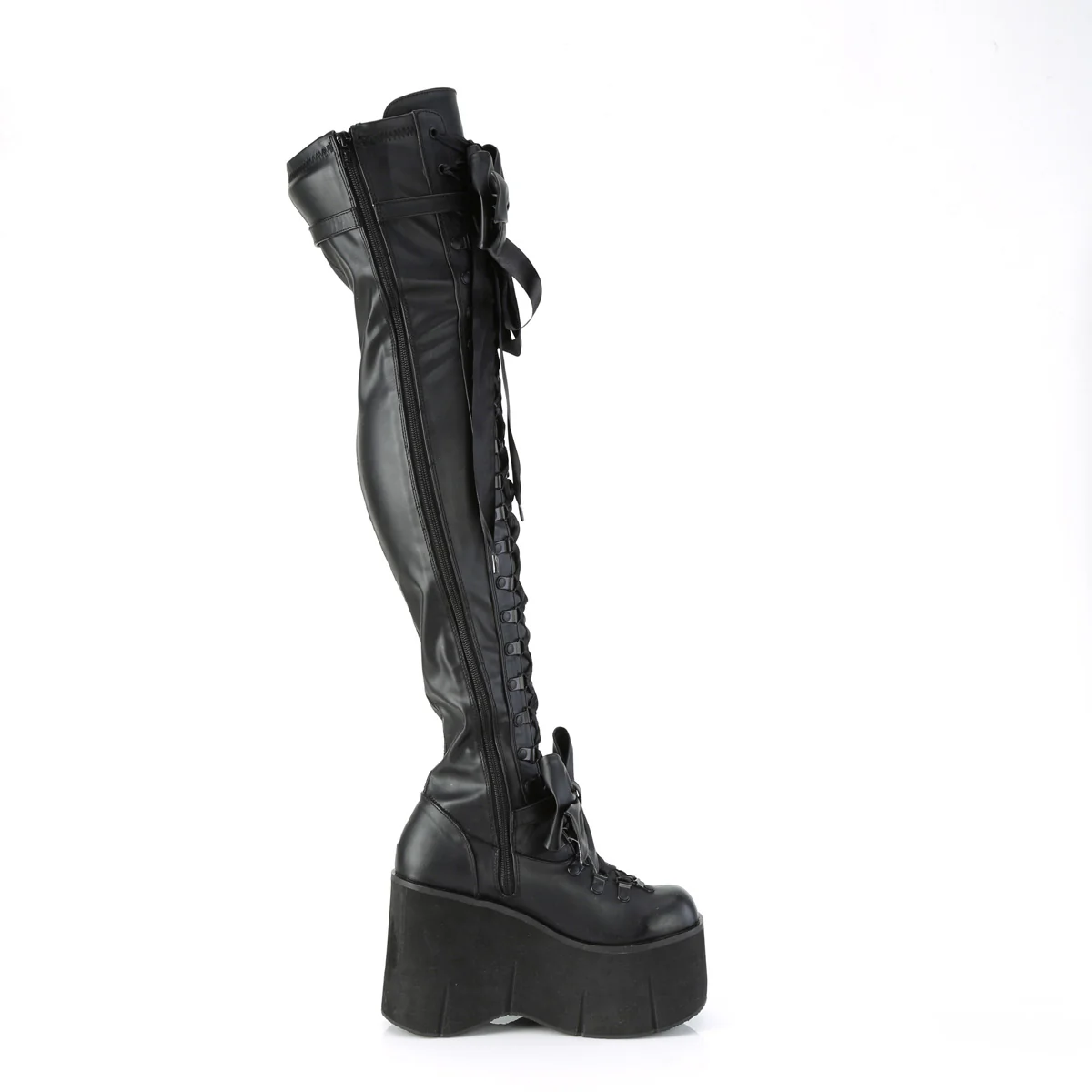KERA-303 Black Stretch Vegan Leather - Image 5