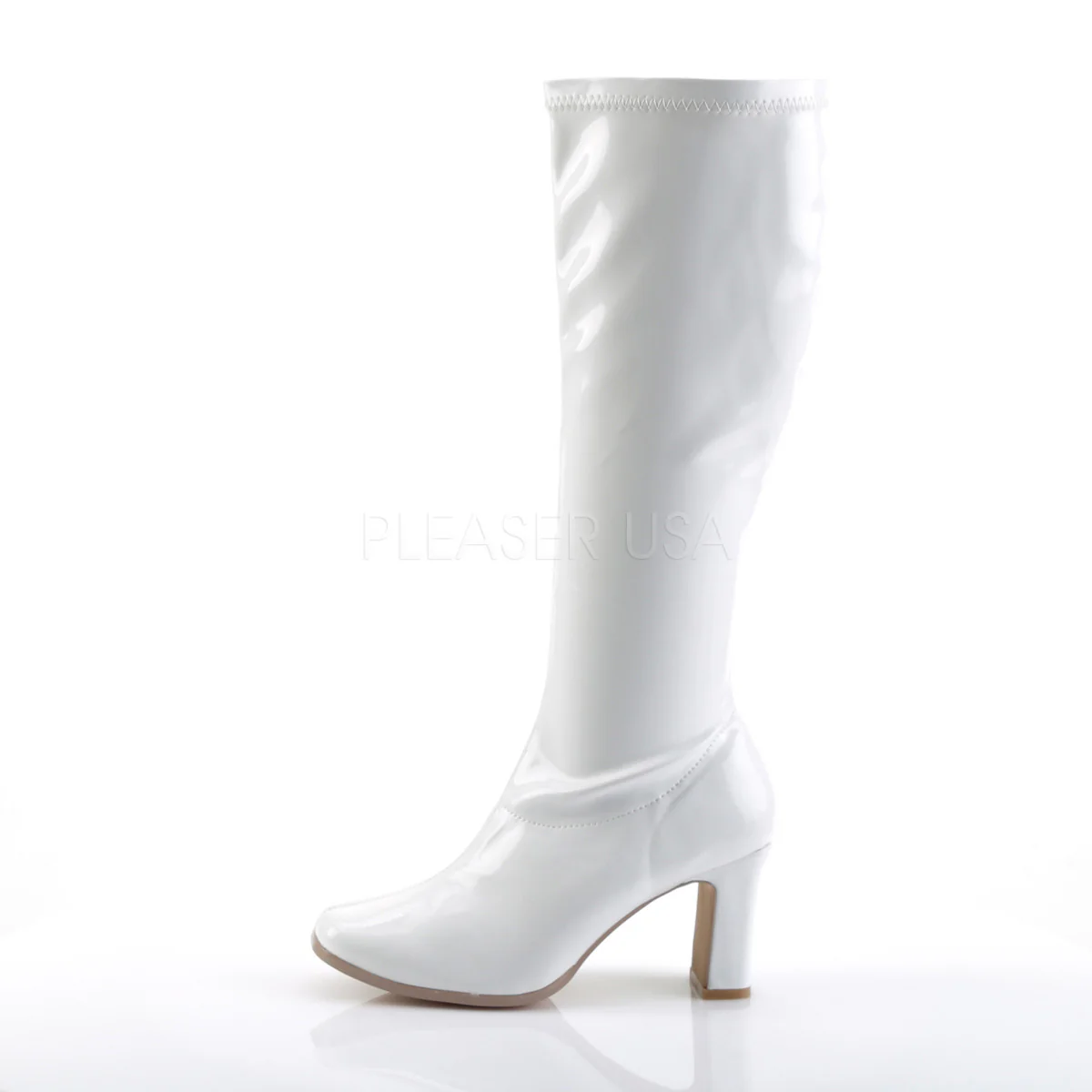 KIKI-350 White Str Patent - Image 3