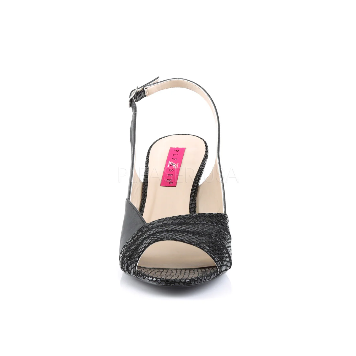 KIMBERLY-01SP Black Faux Leather - Image 2