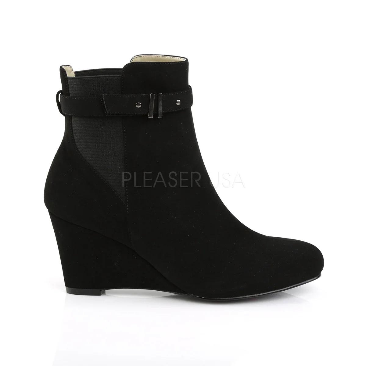 KIMBERLY-102  Black Nubuck Suede - Image 5