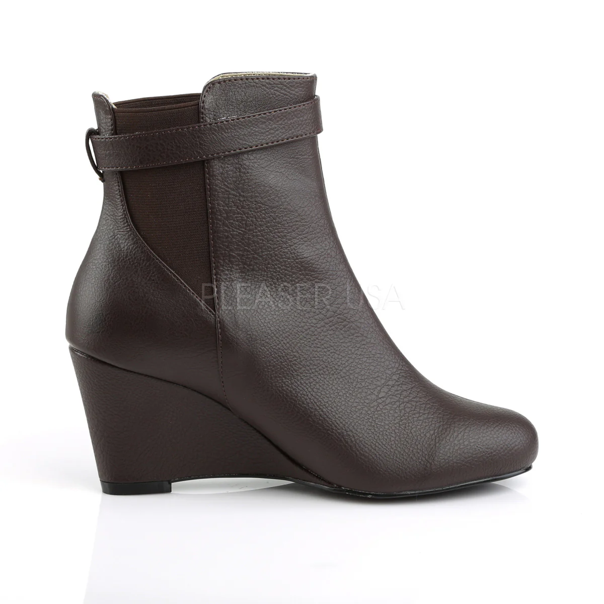 KIMBERLY-102  Brown Faux Leather - Image 5