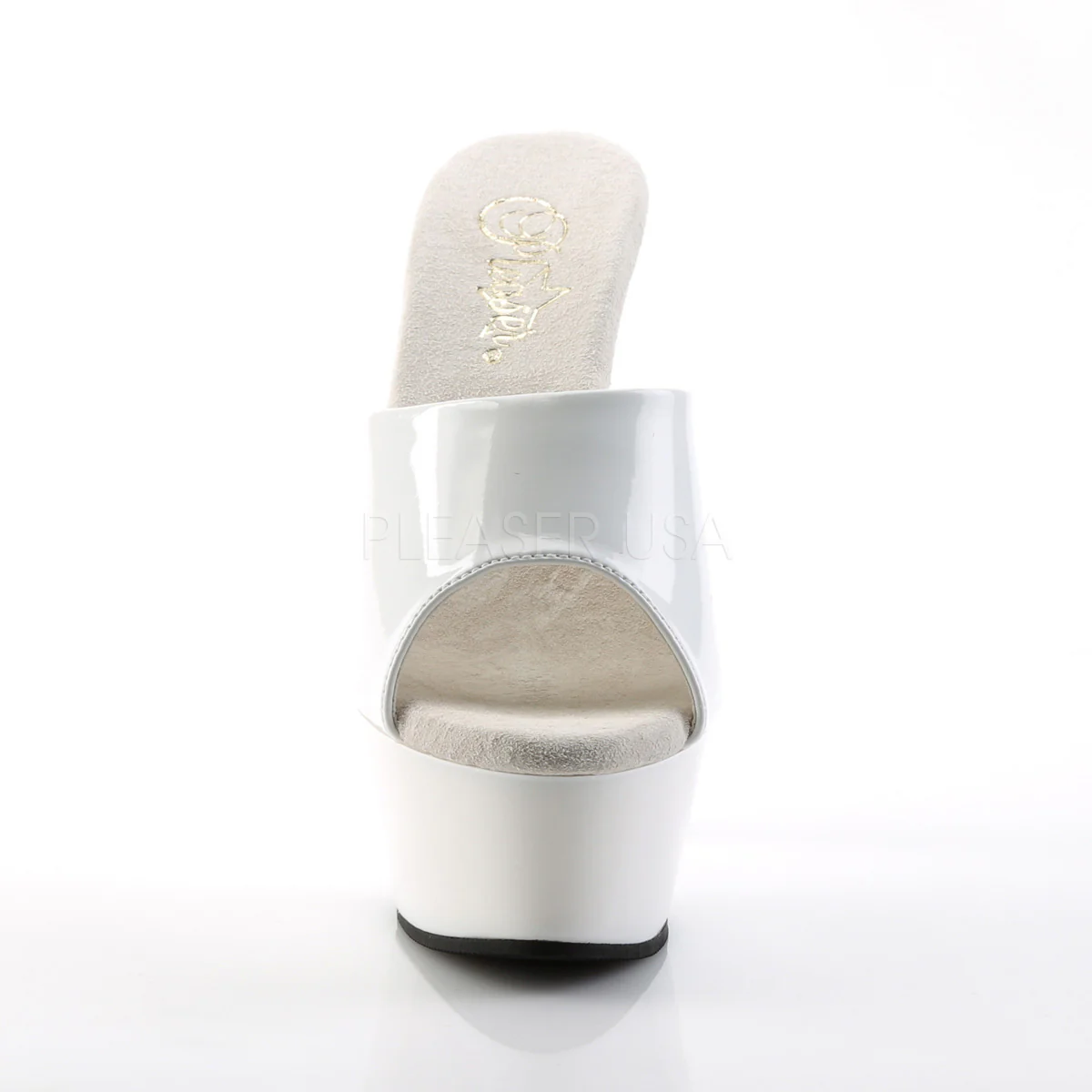 KISS-201  White Patent/White - Image 2