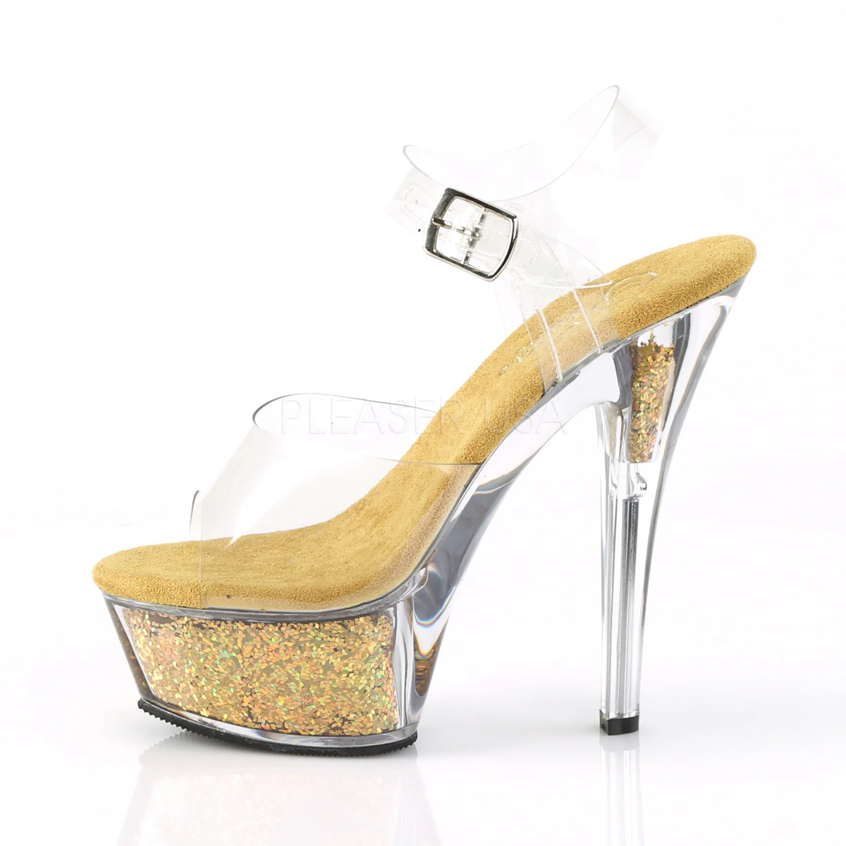 KISS-208GF  Clear/Gold Multi Glitter - Image 2