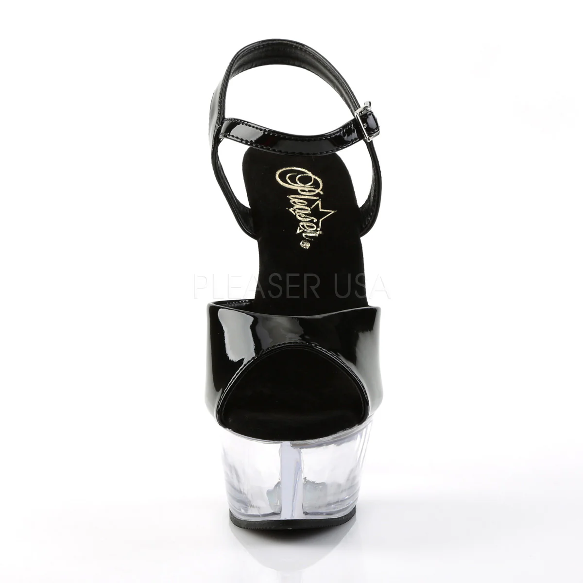 KISS-209  Black Patent/Clear - Image 2