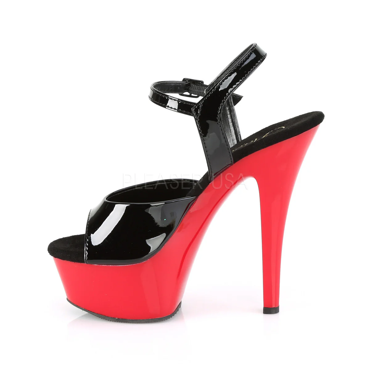 KISS-209 Black Patent/Red - Image 3