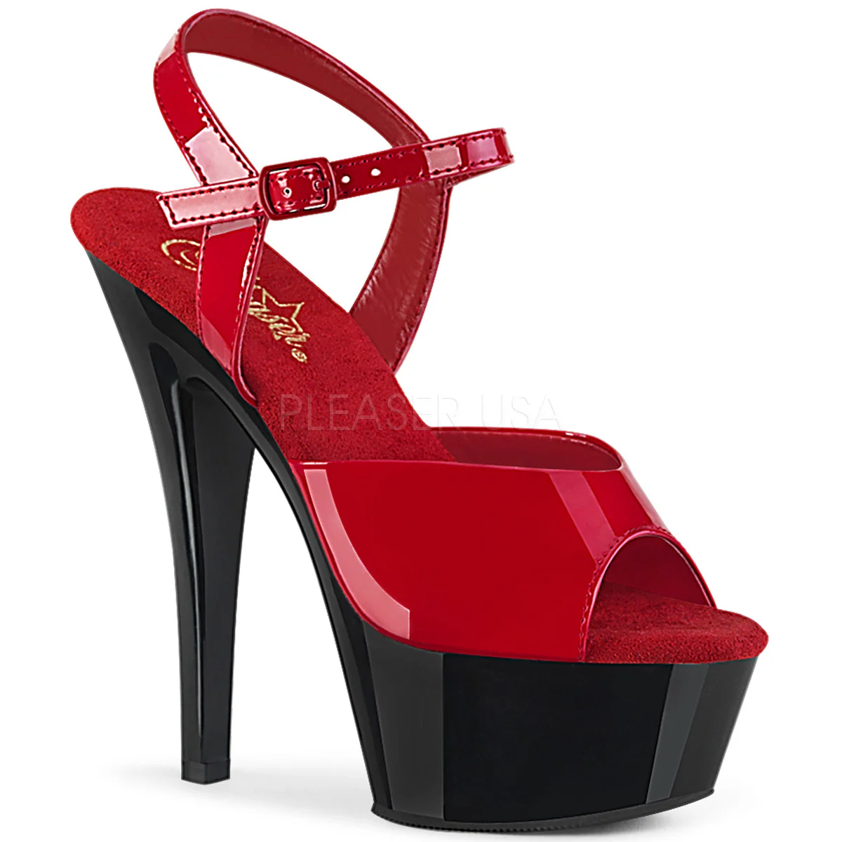 KISS-209 Red Patent/Black
