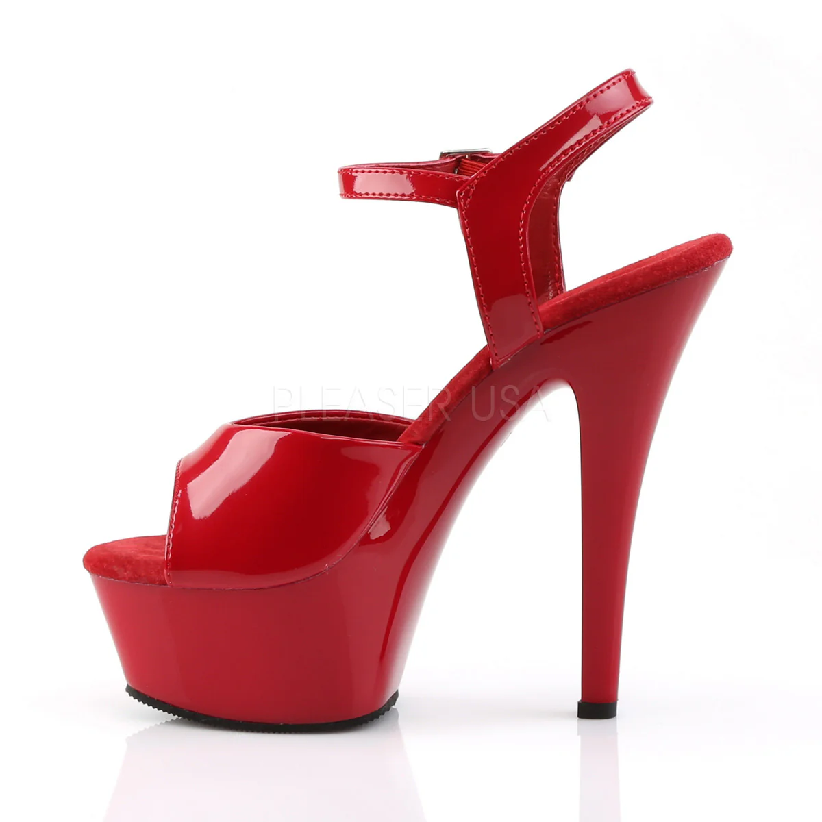 KISS-209  Red Patent/Red - Image 3