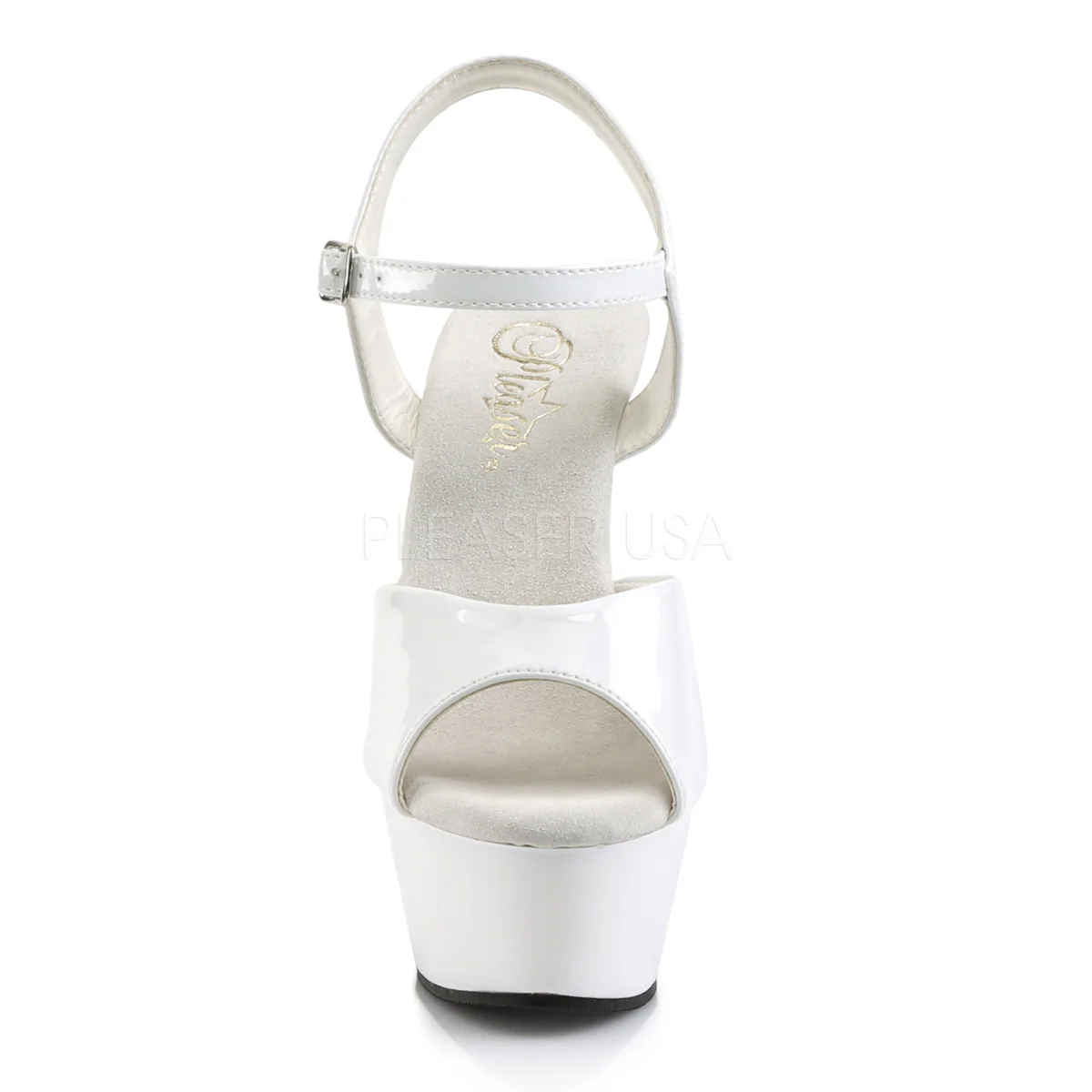 KISS-209  White Patent/White - Image 2