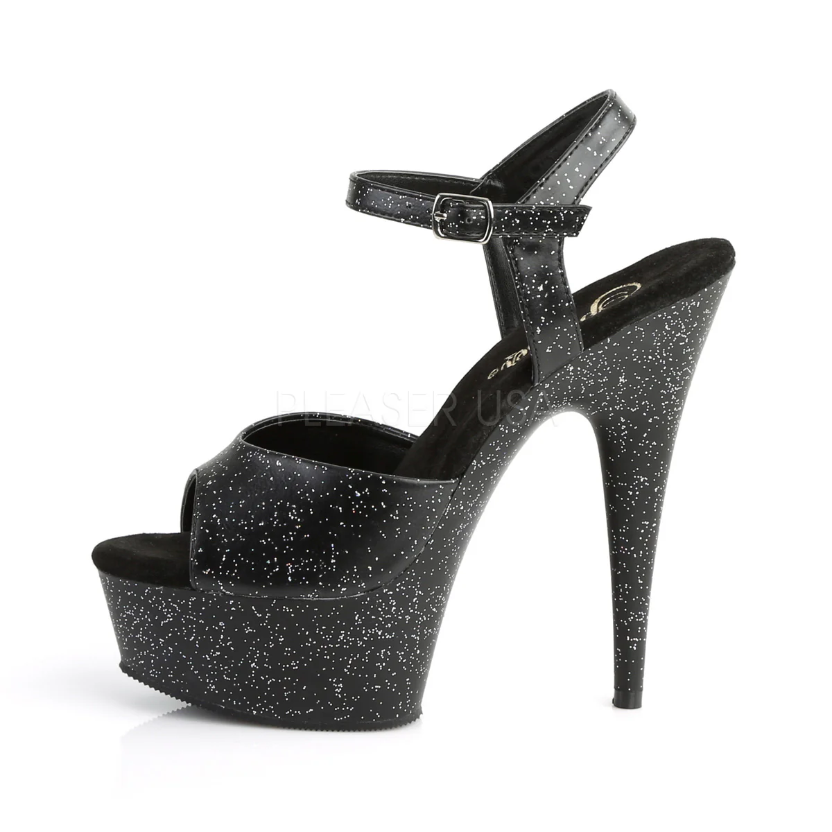 KISS-209MMG  Black Faux Leather/Black Matte - Image 3